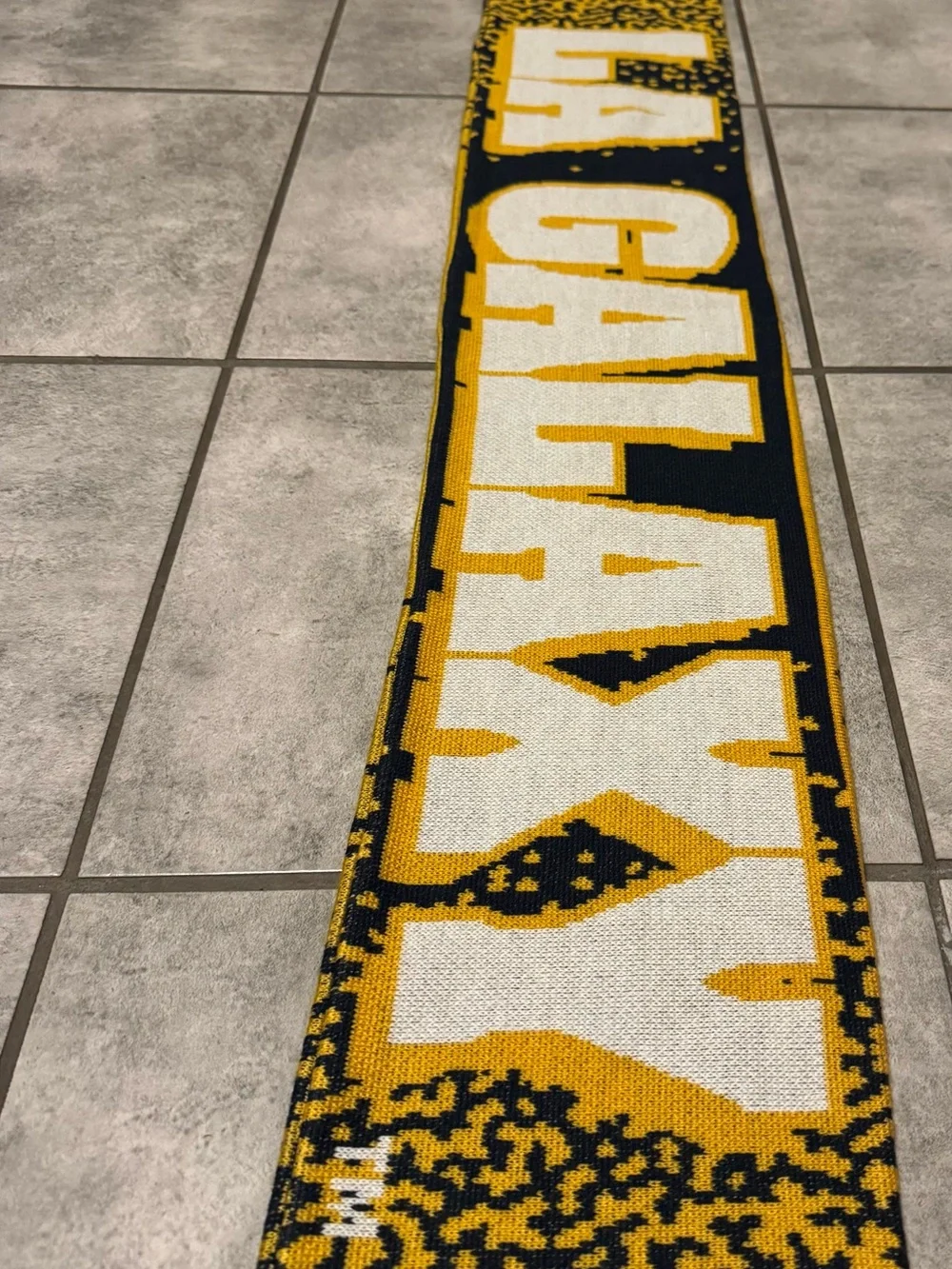 LA Galaxy MLS adidas Navy/Gold/White 2015 Fan Scarf